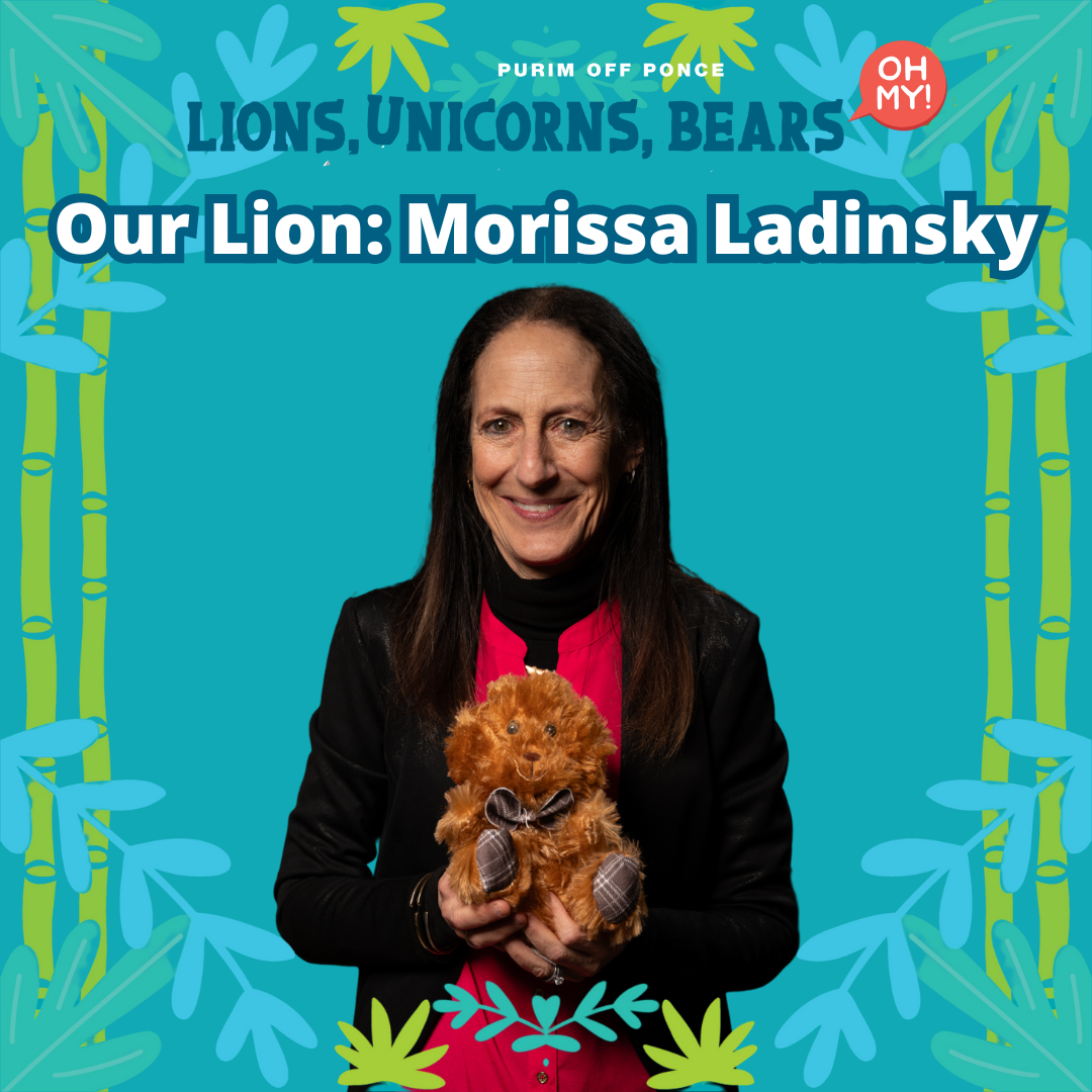 Our Lion: Morissa Ladinsky graphic