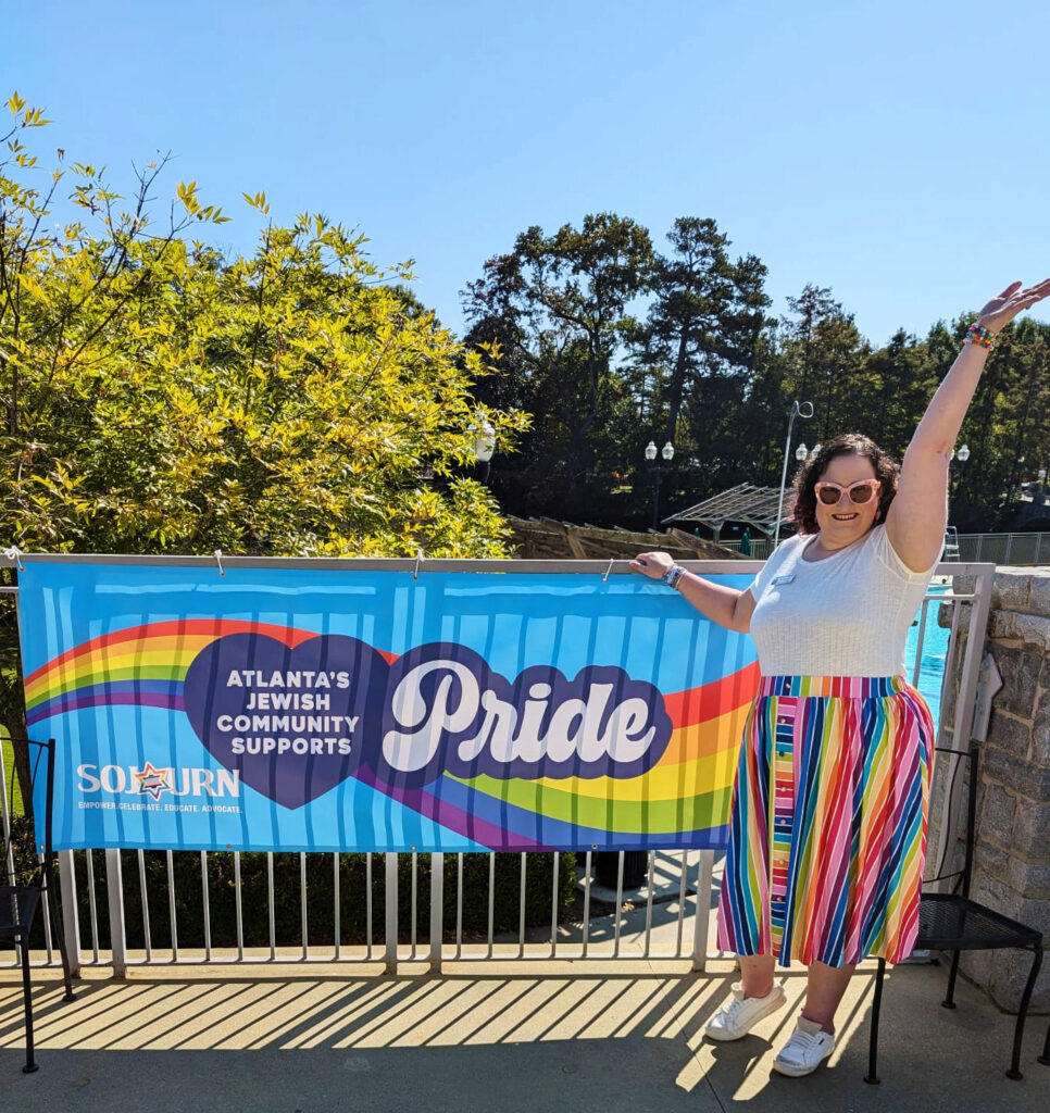 Simone at Atlanta Pride Bagel Brunch 2024 Simone at Atlanta Pride Bagel Brunch 2024